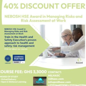 NEBOSH HSE Award in Managing Risks and Risk Assessment at Work