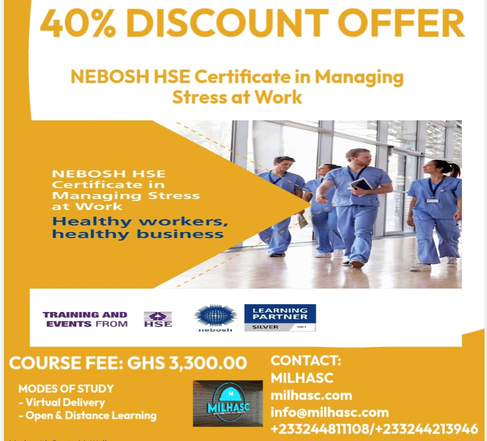 NEBOSH HSE Certificate in Managing Stress at Work